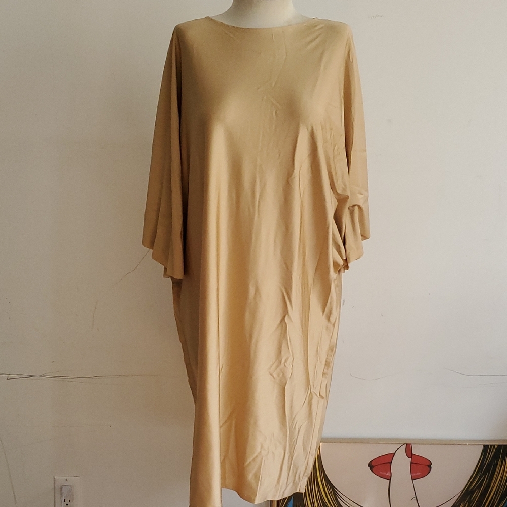Modest Water Wear Elegant Tan Women's Dress